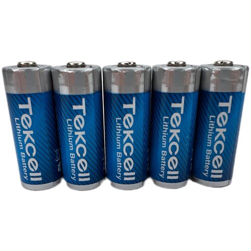 Элемент питания литиевый CR17450, 2400мАh, 3В (5 шт.), Tekcell