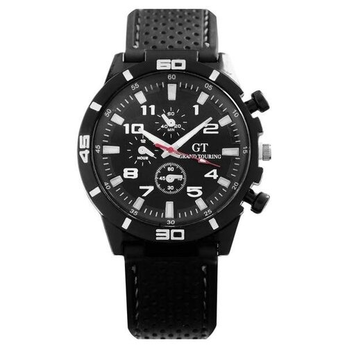 фото Часы наручные мужские "grand touring", d=4.6 см, микс