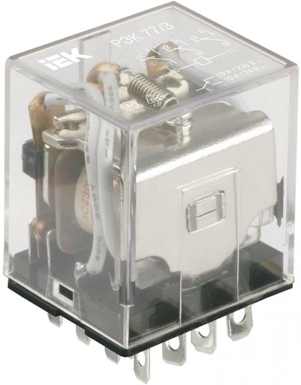 фото Реле напряжения IEK RRP10-3-10-024A