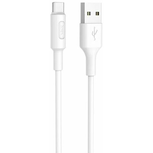 Кабель USB Type-C Hoco X25 <белый> кабель usb type c hoco x25