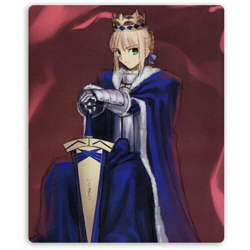 Коврик для мышки Fate/stay night fate stay night characters red black wedding dresses saber figure model fate apocrypha figurine t30