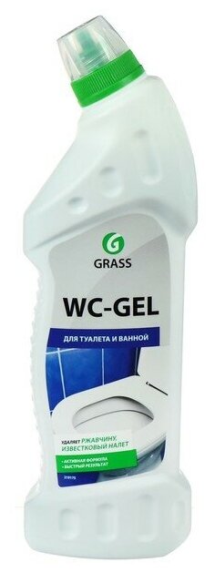 Средство для сантехники "WC-gel" кислотное уп/750мл - фотография № 6