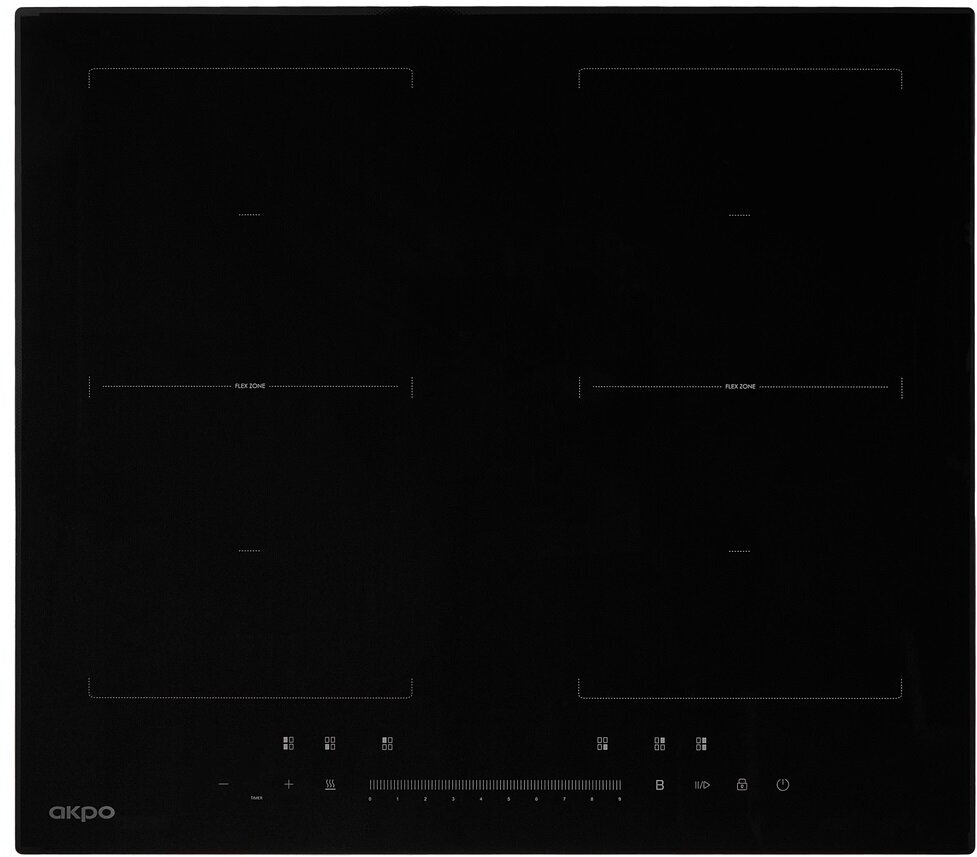 Варочная поверхность индукционная AKPO PIA 6094122FZ-2 BL - фотография № 3
