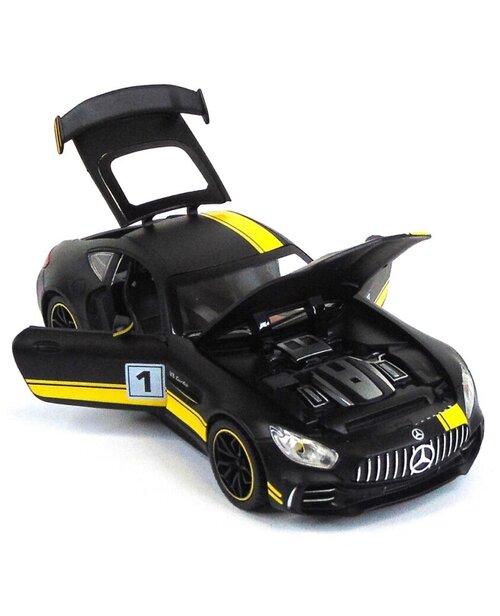 Коллекционная модель Mercedes-Benz AMG GT 1:24 (металл, свет, звук)