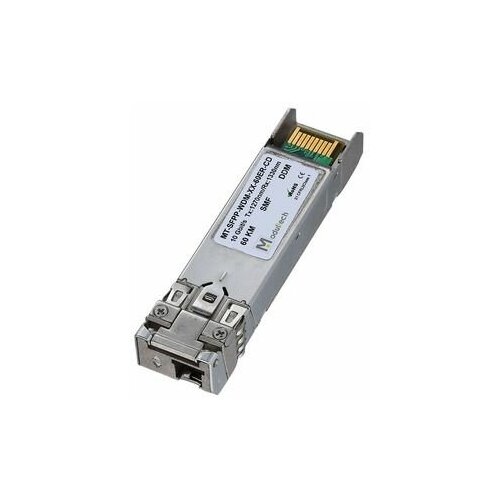 Модуль SFP+ WDM 10 Гбит/с, 60 км, 1270/1330 нм, SMF, LC