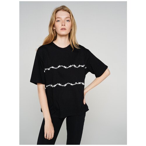 фото Футболка с кор.рукавом твое 74973 размер xs, черный, women