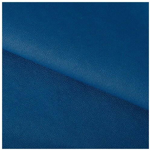 Купить Ткань для пэчворка «Синий нэви» декоративная кожа, 33 × 33 см, Арт Узор