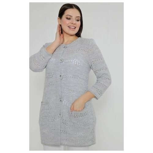 Кардиган BONADI 1664 серый size 52