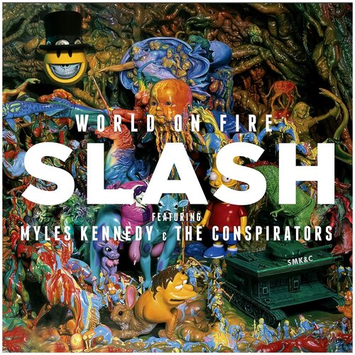 Виниловые пластинки, Roadrunner Records, SLASH / MILES KENNEDY - World On Fire (2LP)