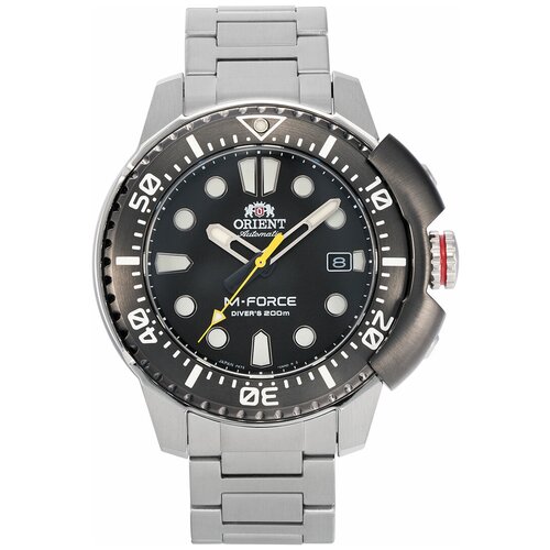 Наручные часы ORIENT RA-AC0L01B, черный, серебряный