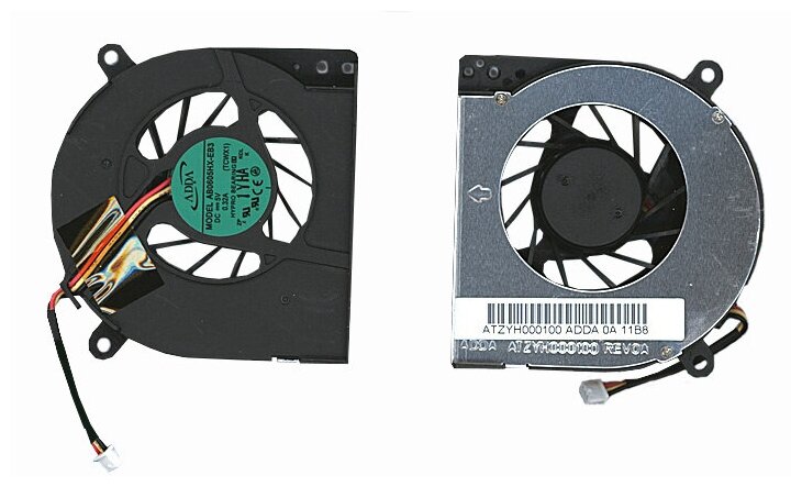 Вентилятор (кулер) для ноутбука Toshiba Satellite A80-131 (3-pin)