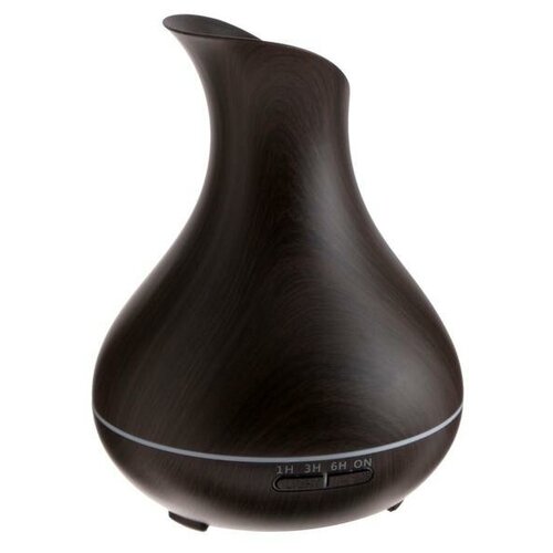 Аромадиффузор LHU-13 ультразвуковой 300 мл 4 режима подсветка цвет темное дерево 350700₽
