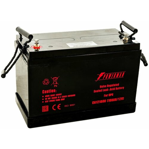 Аккумуляторная батарея Powerman CA121000 12В 100 А·ч аккумулятор тяговый sunways carbon 12 100 12в 100 ач