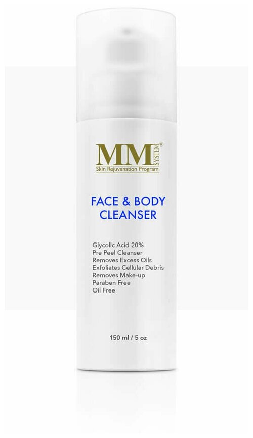 Face & Body Cleanser 20% - Очищающий гель для лица и тела с гликолевой кислотой (20%)