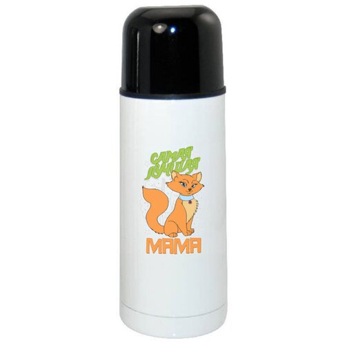 фото Термос coolpodarok прикол семья самая лучшая мама кошечка