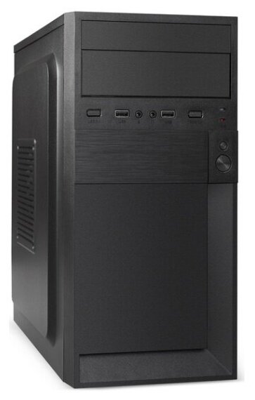 Корпус Exegate Minitower BAA-105-01 mATX, без БП, черный EX291139RUS