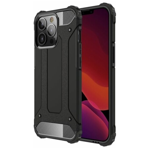 фото Brodef delta противоударный чехол для iphone 13 pro черный