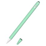 Силиконовый чехол GSMIN Pens для Apple Pencil 2nd Generation (Бирюзовый) - изображение