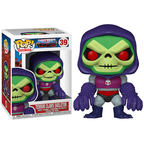 Фигурка Funko POP! Retro Toys MOTU Skeletor with Terror Claws 51439 фигурка funko funko pop retro toys play doh container 57811 10 см