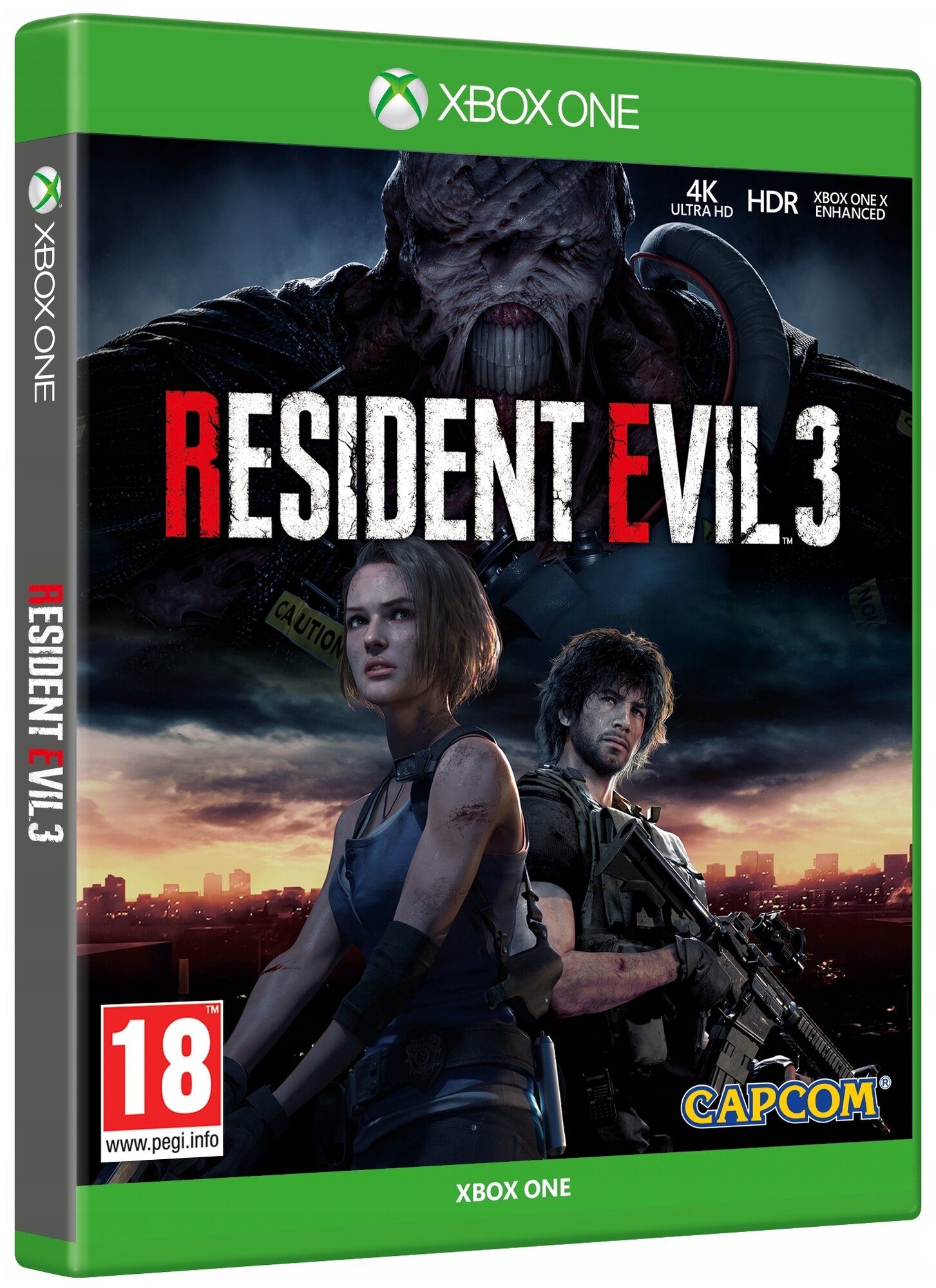 Игра Resident Evil 3 диск (Xbox One, Xbox Series, Русские субтитры)