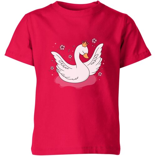 Футболка Us Basic, размер 14, розовый мужская футболка принцесса утка m красный