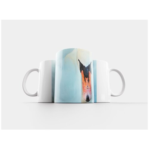 фото Кружка "лебедь, птица, утиная птица" 320 мл lotsprints