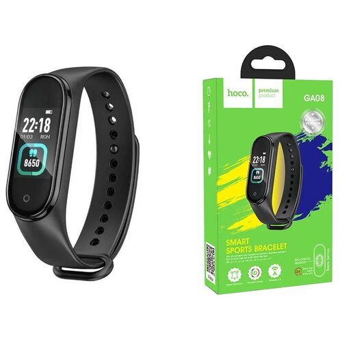 Фитнес браслет Hoco GA08 черный 1250₽