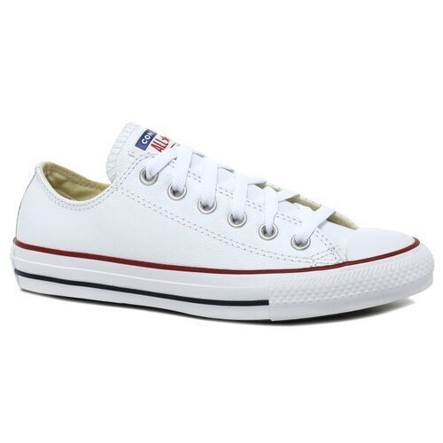 Кроссовки Converse Converse 132173, размер 42,5, белый кеды converse colour leather chuck taylor all star low top 170102 кожаные красные 37 5