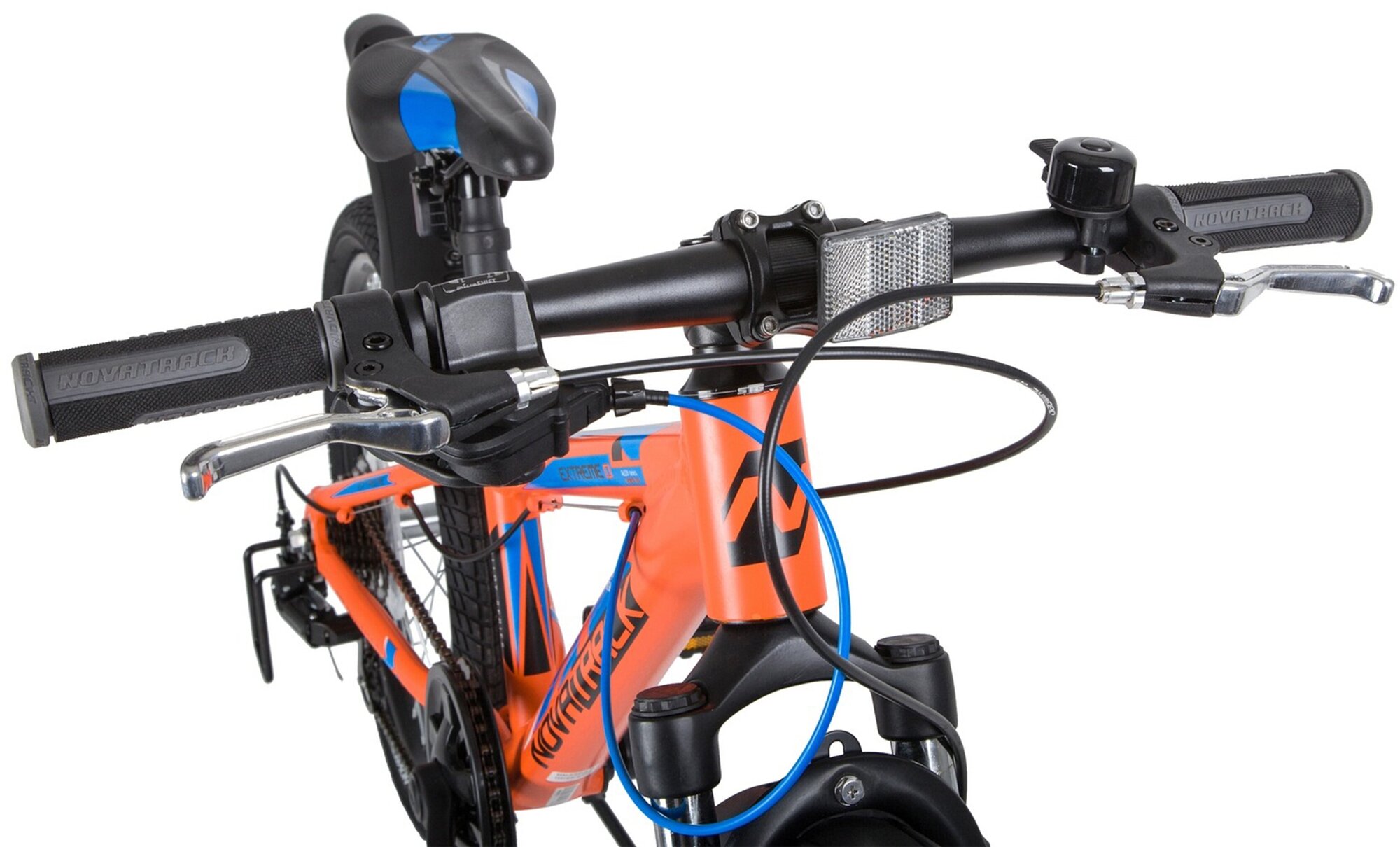 Детский велосипед Novatrack Extreme Disc 20" (2020) 20 Оранжевый