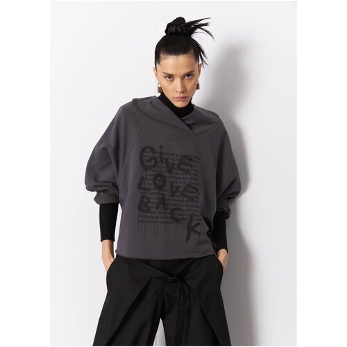 Свитшот ХакаМа, размер 46, черный