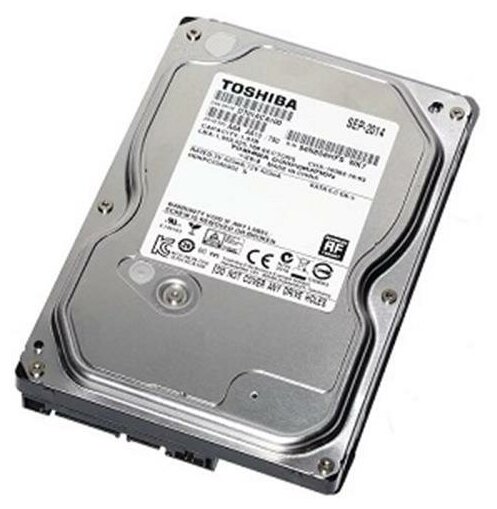 Toshiba Жесткий диск HDD 1Tb Toshiba Desktop SATA-III, 32Mb, 7200rpm #DT01ACA100