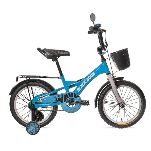Детский велосипед Black Aqua Wave NEW 18 голубой-белый 2020-2021 1137600₽