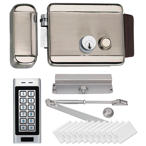 фото Комплект системы контроля доступа № 6 (электромеханический замок/ кодонаборная панель/ доводчик/ питание) tantos