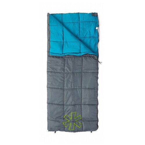 мешок одеяло спальный norfin natural comfort 250 l Спальный мешок NORFIN ALPINE COMFORT 250 L, голубой/серый, молния с левой стороны