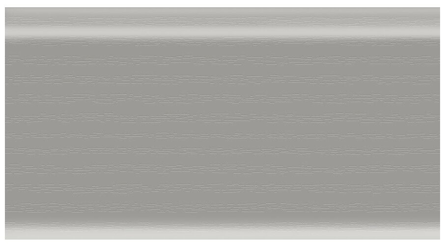 Напольный пластиковый плинтус пвх Деконика D85 036 платиново-серый - фотография № 6