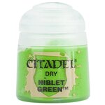 Краска акриловая Citadel Dry Niblet Green - 12мл. - изображение