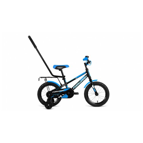 Велосипед FORWARD METEOR 14 14 1 ск 2020-2021 черныйсиний 1BKW1K1B1008 819900₽