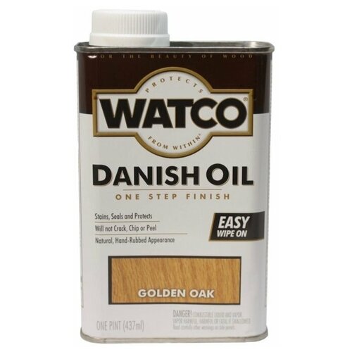 Масло WATCO Danish Oil для дерева золотой дуб 0,946 л