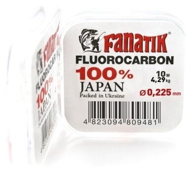 Флюорокарбон Fanatik 10 м. (#1.75) 0.225 мм.