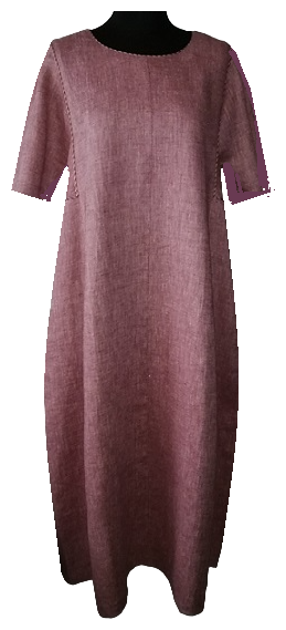 Платье размер 50(XL), розовый