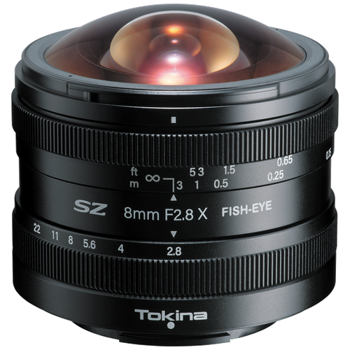Объектив Tokina SZ 8mm f/2.8 Fisheye MF X-mount