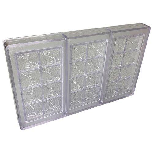 Форма для шоколада Chocolate World CW2451 Гипноз, плитка 100 г, поликарбонат (Бельгия)