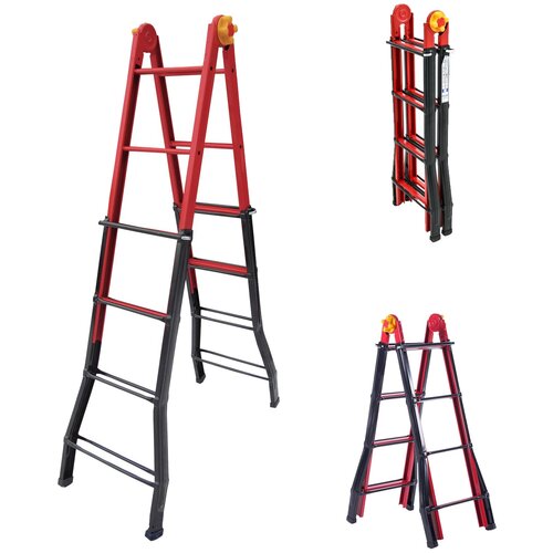 Лестница стремянка трансформер, 2.0/3.7 м