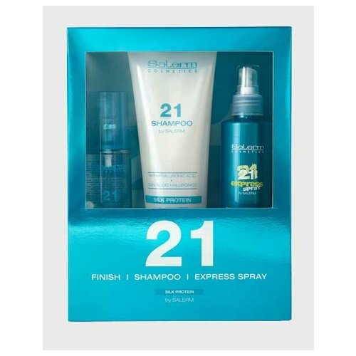 Набор Salerm 21 шампуньлосьонзавершающий спрей Salerm Салерм 6360₽