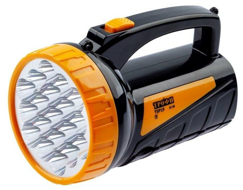 Ручной фонарь трофи TSP19 черный/оранжевый
