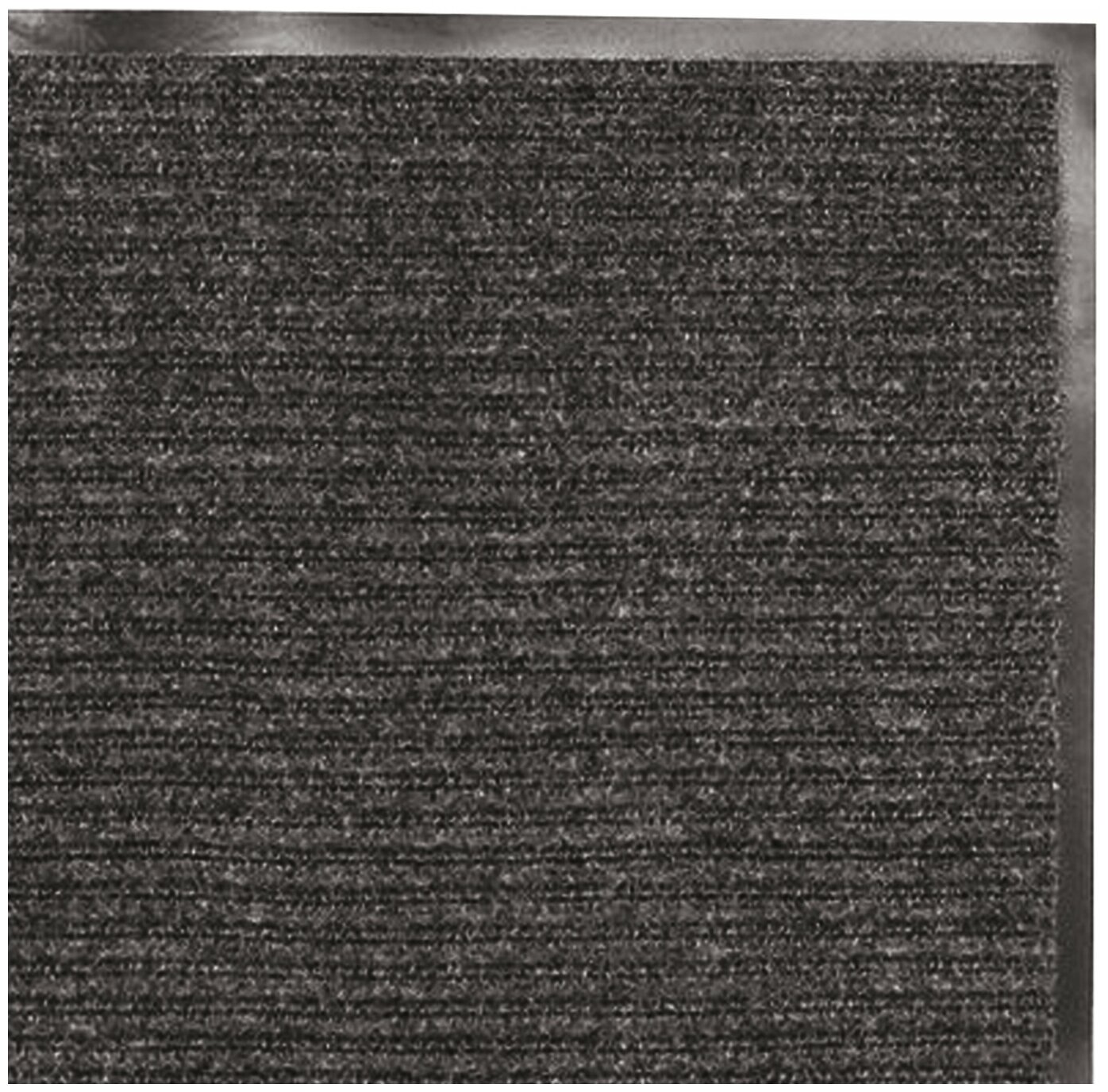 Коврик входной ворсовый влаго-грязезащитный LAIMA, 90×120 см, ребристый, толщина 7 мм, черный, 602874 - фотография № 2
