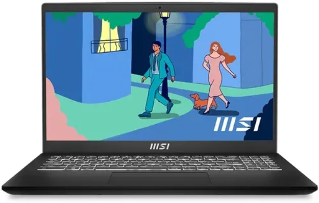 15.6" Ноутбук MSI Modern 15 B12M-210RU Intel Core i5-1235U, RAM 8 ГБ, SSD 256 ГБ, Intel Iris Xe Graphics , Windows 11 Home SL