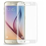 Защитное стекло для телефона Samsung S6 3d белое - изображение