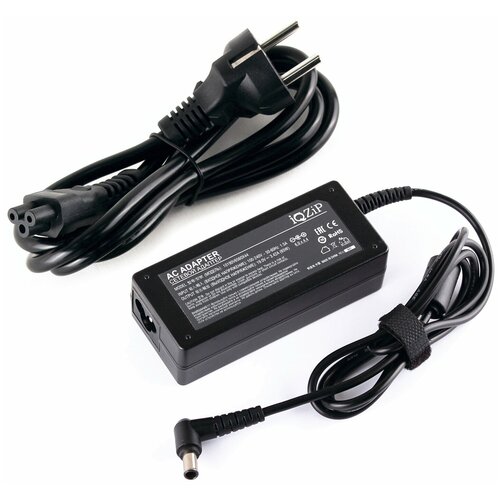 Блок питания iQZiP для монитора LG 19-24 19V 342A 65W штекер 60 x 44 мм с сетевым кабелем PN ADS-40SG 84500₽