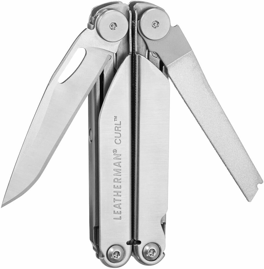 Мультитул LEATHERMAN Curl, 16 функций, серебристый [832932] - фото №18